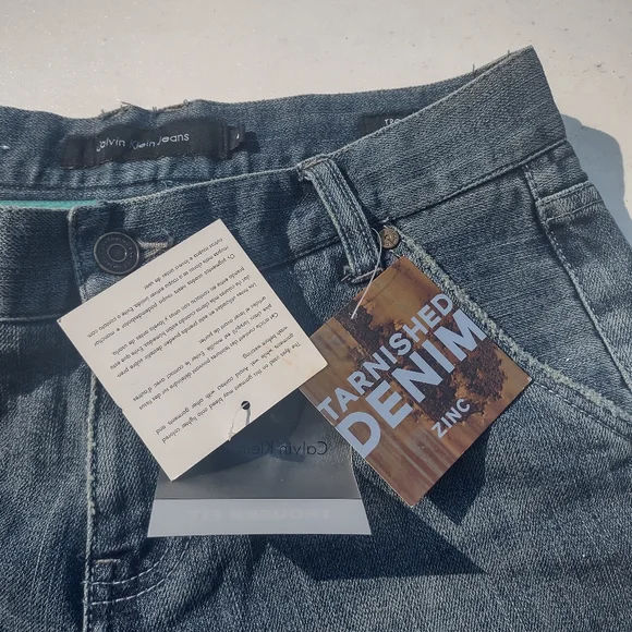 NEW Calvin Klein Trousers Jeans Size 4 NWT - Picture 3 of 13